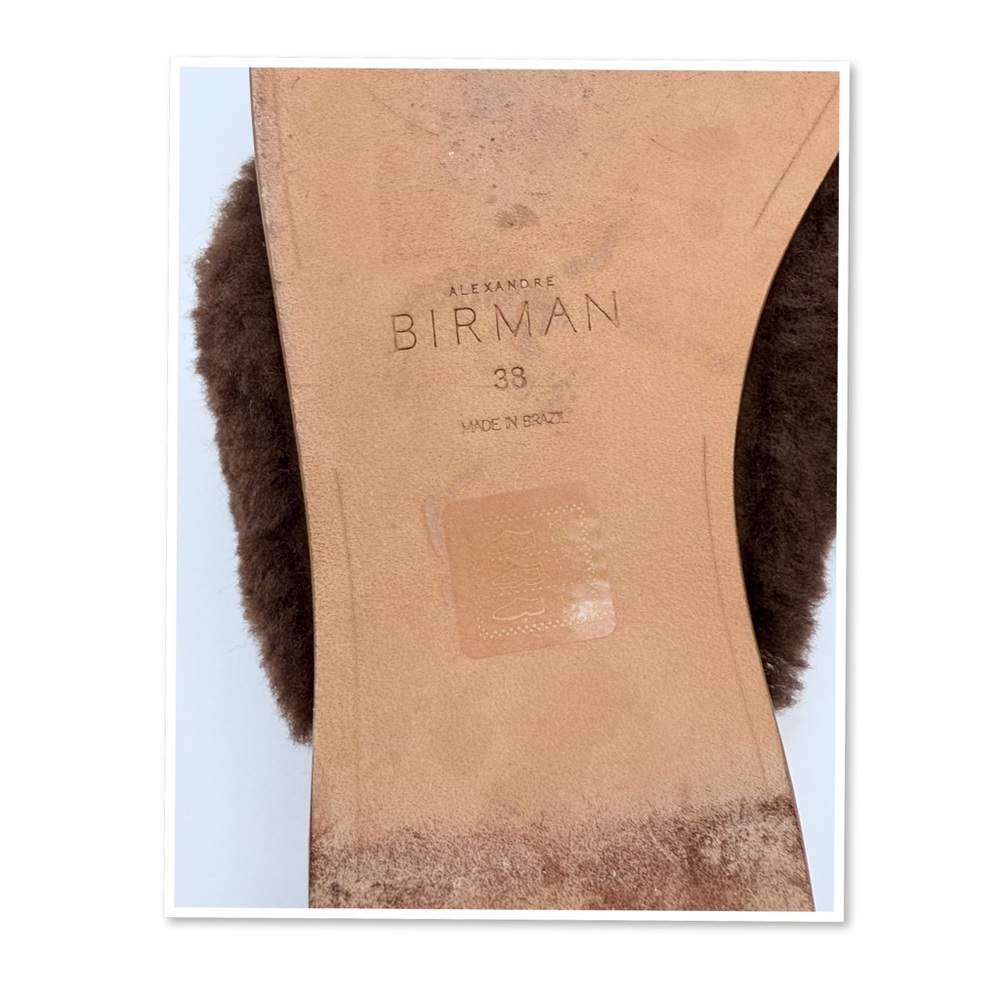 Alexandré Birman Clarita Shearling 
Slippers - Picture 8 of 8